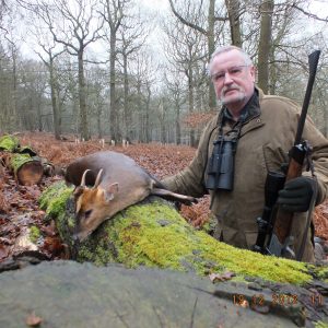 Udfordrende jagt på Muntjac og CWD i England 2025