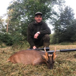Muntjac og CWD jagt Fritton i England